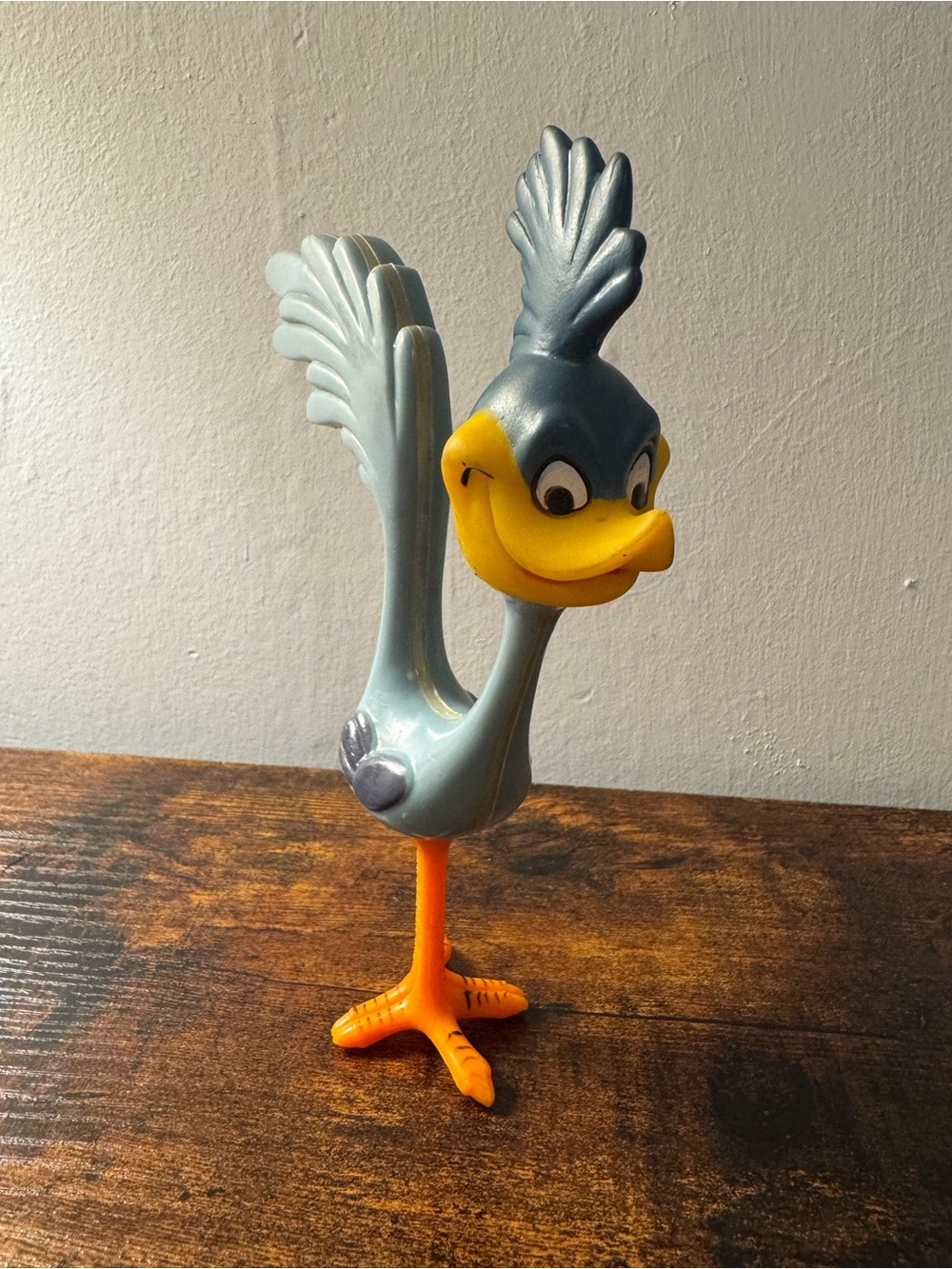 Vintage Warner Bros. Looney Tunes Road Runner Plastic Figure